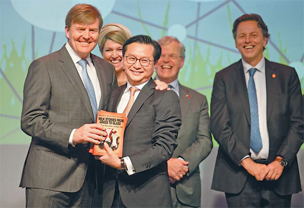 Sino-Dutch dairy cooperation developing