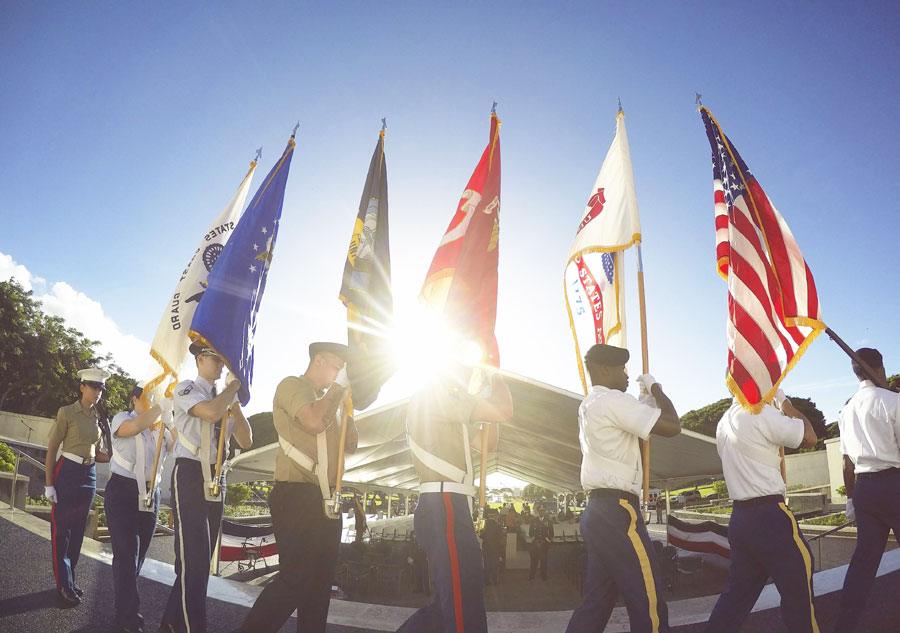 Veterans Day marked across the US