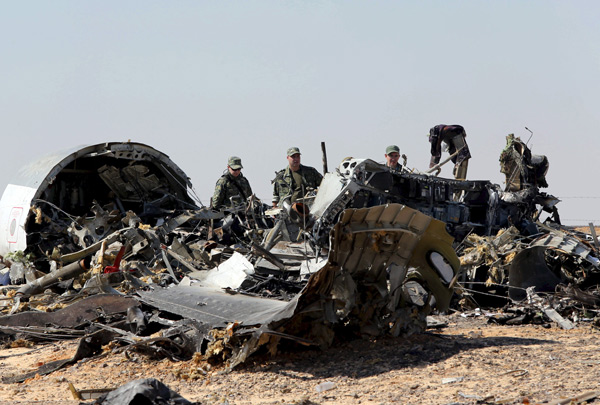 Russia confirms bomb downed its plane over Egypt, vows retribution