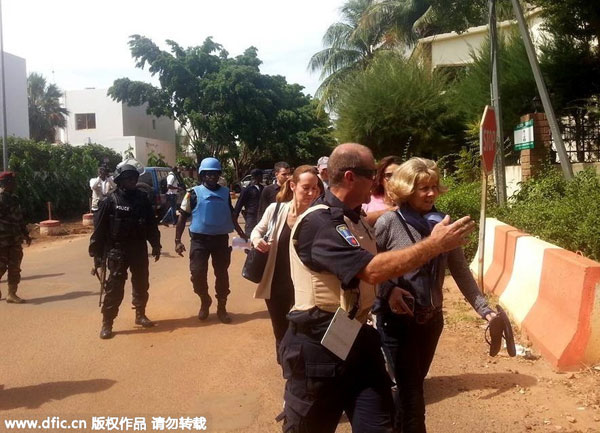 3 Chinese citizens killed in Mali hotel siege, 4 rescued: embassy