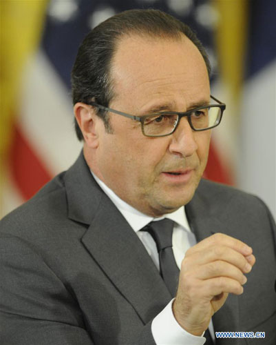 Obama, Hollande call for avoiding escalation over Russian warplane downing