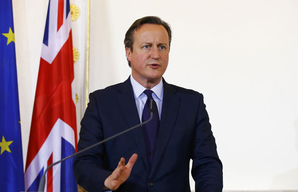 Britain's Cameron says time to bomb militants in Syria