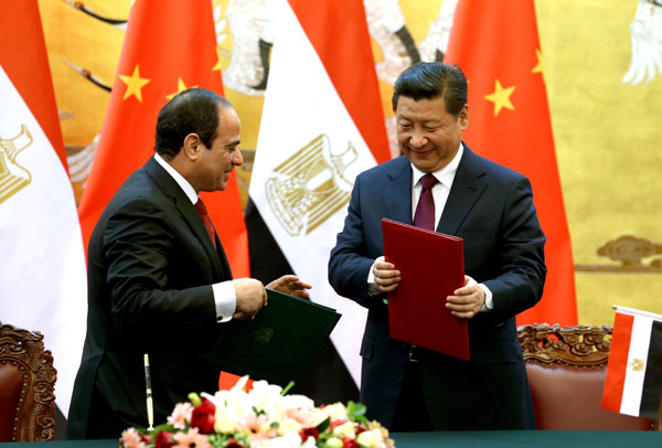Xi's visit raises high hopes in Egypt
