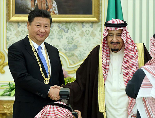 Xi boosts ties with Saudis