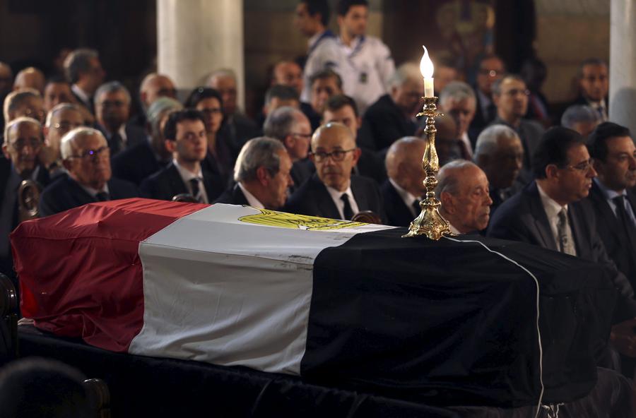 Funeral of former UN chief Boutros-Ghali held in Cairo