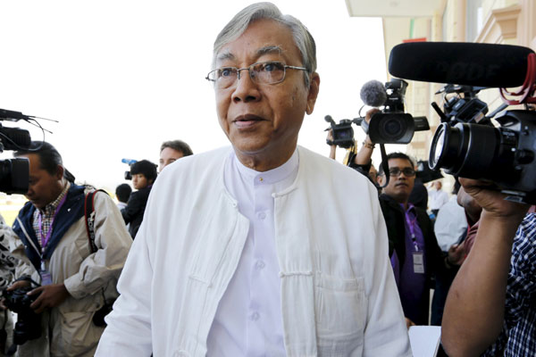 Myanmar's ruling party secures 2 seats of presidential candidates