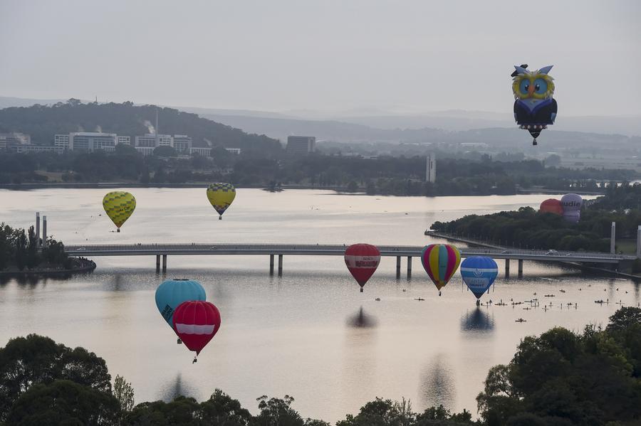 Canberra's Balloon Spectacular festival kicks off