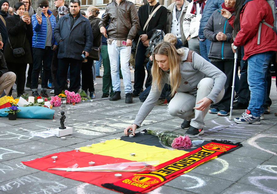 Victims of Brussels attacks commemorated