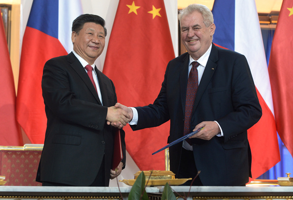 Beijing and Prague form new key link
