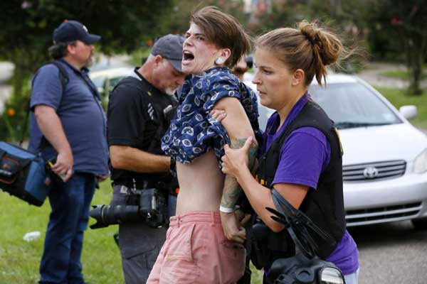 Dozens more arrests in Louisiana after leaders warn against protest violence
