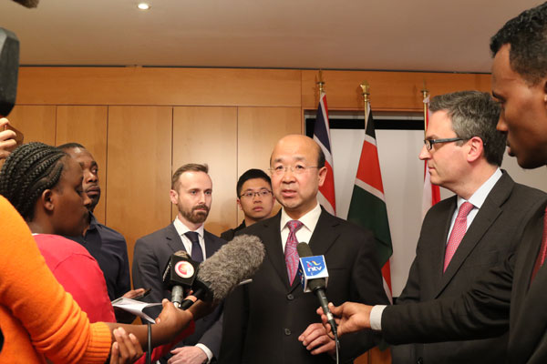 Chinese and British companies to enhance cooperation in Kenya