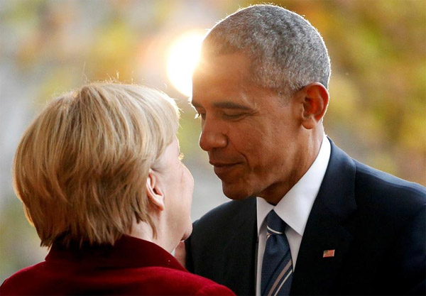 Merkel, Obama promote efforts to reach common trade agreement