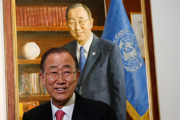 Outgoing UN chief invited as special guest at Times Square New Year countdown