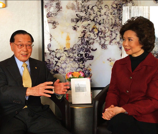 Elaine Chao: 'Sure-footed' for new job