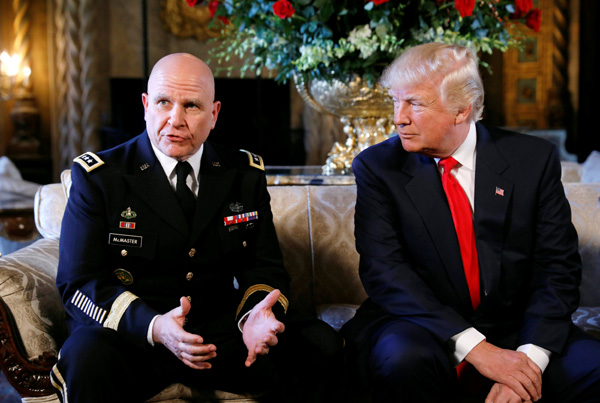 Trump names Gen. Herbert McMaster as new national security adviser