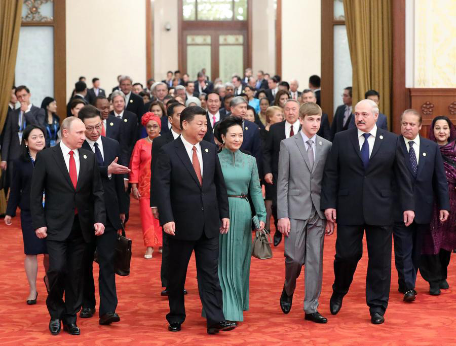 Xi calls for renewing Silk Road spirit at Belt and Road Forum welcome banquet