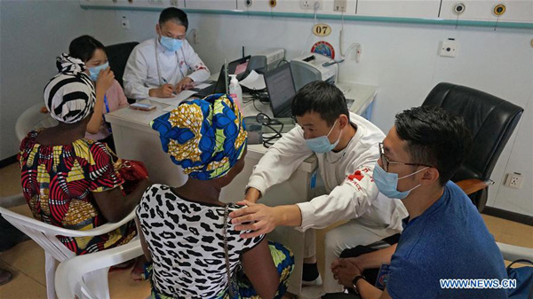 China's naval hospital ship assists 6,000 people in Angola