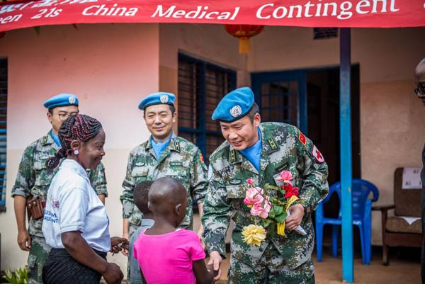 Chinese peacekeepers bring joy, solace to DRC orphans at SOS village