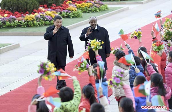 China, Djibouti agree to establish strategic partnership